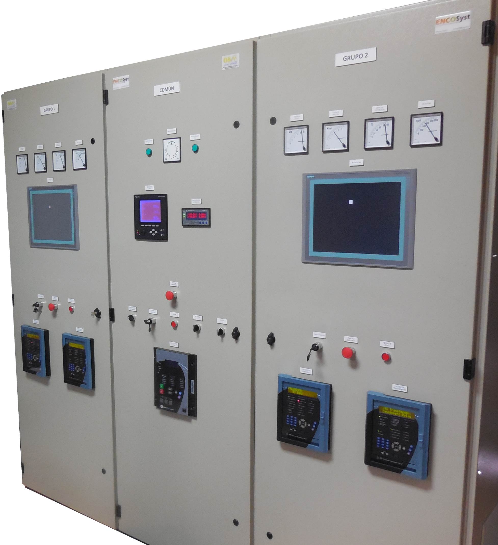Système de controle commande centrale électrique
